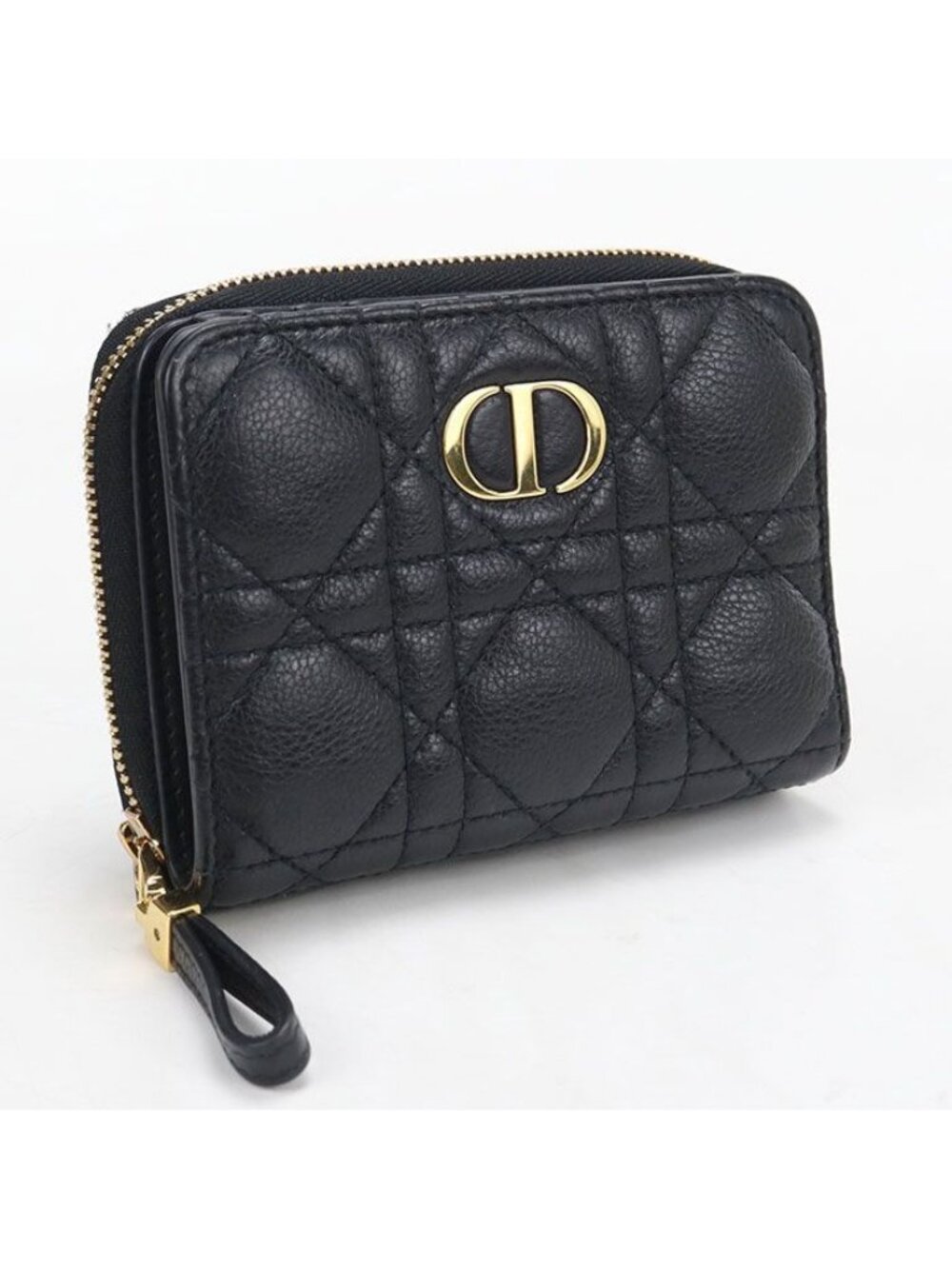 Dior Scarlet Wallet Caro Bifold Calfskin